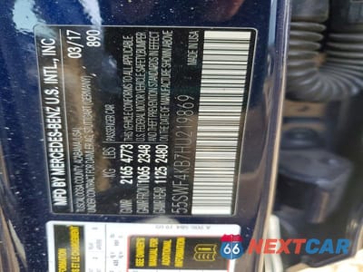 Zdjęcie 12 z 12 samochodu: 2017 MERCEDES-BENZ C 300 4MATIC VIN:55SWF4KB7HU219869 - miniatura