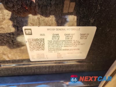 Zdjęcie 14 z 14 samochodu: 2021 BUICK ENCLAVE AVENIR VIN:5GAERDKW6MJ224539 - miniatura