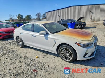 Czwarte zdjęcie samochodu z boku: 2020 GENESIS G70 VIN:KMTG64LA4LU055851 - miniatura