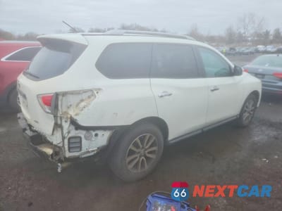 Trzecie zdjęcie samochodu z tyłu: 2016 NISSAN PATHFINDER S VIN:5N1AR2MM2GC637270 - miniatura