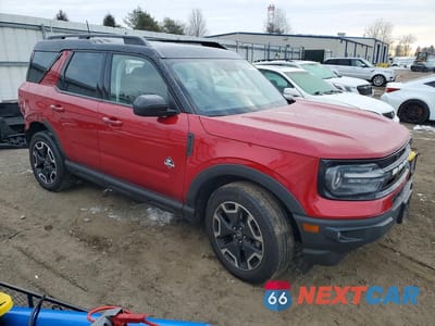 Czwarte zdjęcie samochodu z boku: 2021 FORD BRONCO SPORT OUTER BANKS VIN:3FMCR9C69MRA96221 - miniatura