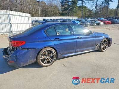 Trzecie zdjęcie samochodu z tyłu: 2020 BMW M550XI VIN:WBAJS7C0XLCD18861 - miniatura