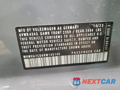 Zdjęcie 13 z 14 samochodu: 2024 VOLKSWAGEN GTI AUTOBAHN VIN:WVWVA7CD8RW145145 - miniatura