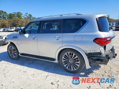 Drugie zdjęcie samochodu z przodu: 2019 INFINITI QX80 LUXE VIN:JN8AZ2NF1K9681646 - miniatura