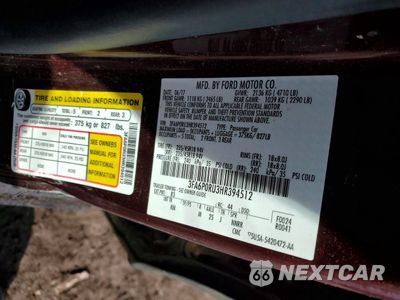 Zdjęcie 12 z 12 samochodu: 2017 FORD FUSION TITANIUM HEV VIN:3FA6P0RU3HR394512 - miniatura