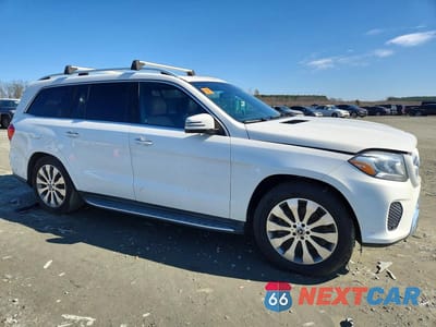 Czwarte zdjęcie samochodu z boku: 2017 MERCEDES-BENZ GLS 450 4MATIC VIN:4JGDF6EEXHA984847 - miniatura