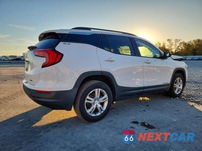 Trzecie zdjęcie samochodu z tyłu: 2018 GMC TERRAIN SLE VIN:3GKALNEU9JL399276 - miniatura