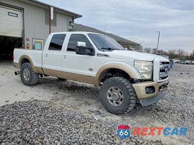 Czwarte zdjęcie samochodu z boku: 2014 FORD F250 SUPER DUTY VIN:1FT7W2BT2EEA36914 - miniatura