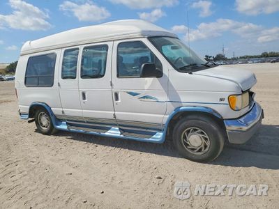 Czwarte zdjęcie samochodu z boku: 1999 FORD ECONOLINE E150 VAN VIN:1FDRE14W3XHB49202 - miniatura