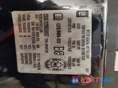 Zdjęcie 13 z 13 samochodu: 2008 PONTIAC TORRENT GXP VIN:2CKDL737586038507 - miniatura
