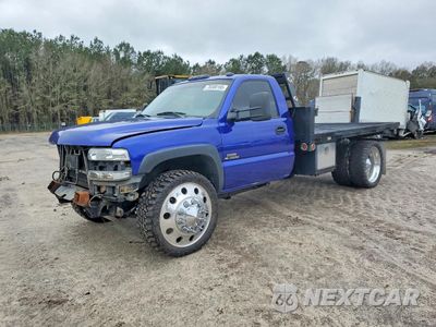 2001 CHEVROLET SILVERADO FLATBED TRUCK 1GBJC34151F135588 - główne zdjęcie licytacji z USA - miniatura