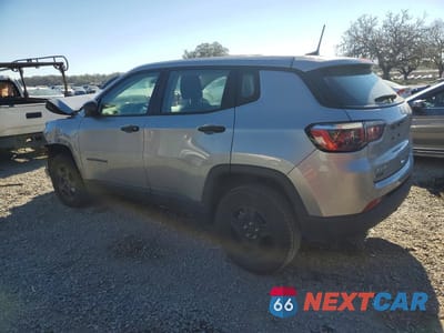 Drugie zdjęcie samochodu z przodu: 2021 JEEP COMPASS SPORT VIN:3C4NJDAB1MT554358 - miniatura