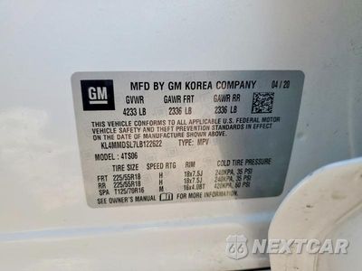 Zdjęcie 13 z 13 samochodu: 2020 BUICK ENCORE GX SELECT VIN:KL4MMDSL7LB122622 - miniatura