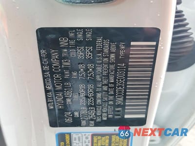 Zdjęcie 13 z 13 samochodu: 2025 HYUNDAI TUCSON SEL CONVENIENCE VIN:3KMJCCDE3SE003114 - miniatura