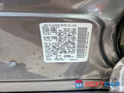 Zdjęcie 14 z 14 samochodu: 2011 INFINITI FX35 BASE VIN:JN8AS1MW1BM141646 - miniatura