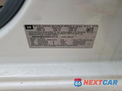 Zdjęcie 12 z 12 samochodu: 2016 CHEVROLET SILVERADO K1500 LTZ VIN:3GCUKSECXGG312715 - miniatura