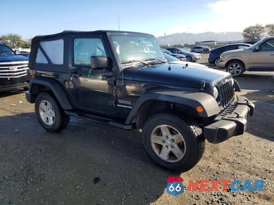 Czwarte zdjęcie samochodu z boku: 2010 JEEP WRANGLER SPORT VIN:1J4AA2D13AL154941 - miniatura