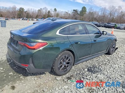 Trzecie zdjęcie samochodu z tyłu: 2023 BMW I4 EDRIVE 35 VIN:WBY43AW01PFR46491 - miniatura