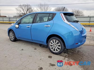 Drugie zdjęcie samochodu z przodu: 2014 NISSAN LEAF S VIN:1N4AZ0CP4EC335597 - miniatura