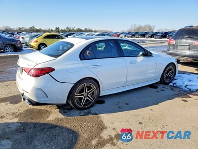 Trzecie zdjęcie samochodu z tyłu: 2024 MERCEDES-BENZ C 300 4MATIC VIN:W1KAF4HB1RR222982 - miniatura