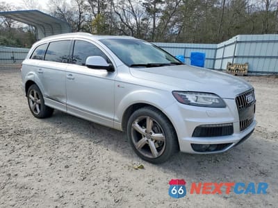 Czwarte zdjęcie samochodu z boku: 2015 AUDI Q7 PRESTIGE VIN:WA1DGAFE0FD014370 - miniatura
