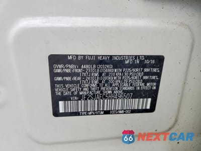 Zdjęcie 14 z 14 samochodu: 2017 SUBARU FORESTER 2.5I PREMIUM VIN:JF2SJAEC5HH496507 - miniatura