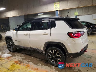 Drugie zdjęcie samochodu z przodu: 2020 JEEP COMPASS TRAILHAWK VIN:3C4NJDDB2LT161706 - miniatura