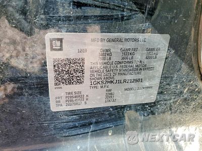 Zdjęcie 14 z 14 samochodu: 2020 GMC YUKON XL DENALI VIN:1GKS2HKJ1LR212501 - miniatura