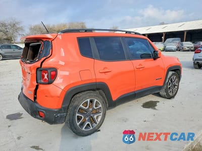 Trzecie zdjęcie samochodu z tyłu: 2017 JEEP RENEGADE LATITUDE VIN:ZACCJABB3HPG15842 - miniatura