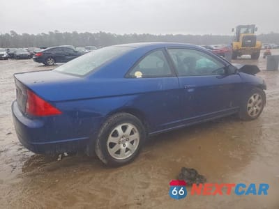 Trzecie zdjęcie samochodu z tyłu: 2001 HONDA CIVIC BASE VIN:1HGEM22951L076512 - miniatura