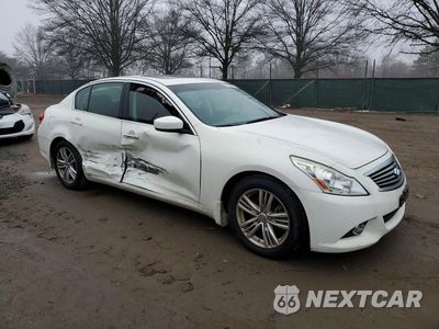 Czwarte zdjęcie samochodu z boku: 2013 INFINITI G37 BASE VIN:JN1CV6AP2DM303375 - miniatura