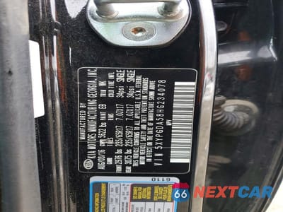Zdjęcie 13 z 13 samochodu: 2017 KIA SORENTO LX VIN:5XYPGDA58HG234078 - miniatura