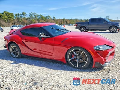 Czwarte zdjęcie samochodu z boku: 2020 TOYOTA GR SUPRA 3.0 PREMIUM VIN:WZ1DB4C01LW030139 - miniatura