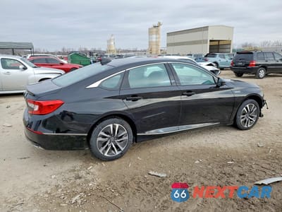 Trzecie zdjęcie samochodu z tyłu: 2021 HONDA ACCORD HYBRID EXL VIN:1HGCV3F51MA012484 - miniatura
