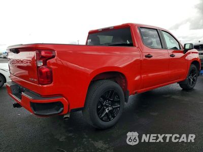 Trzecie zdjęcie samochodu z tyłu: 2024 CHEVROLET SILVERADO C1500 CUSTOM VIN:3GCPABEK0RG190876 - miniatura
