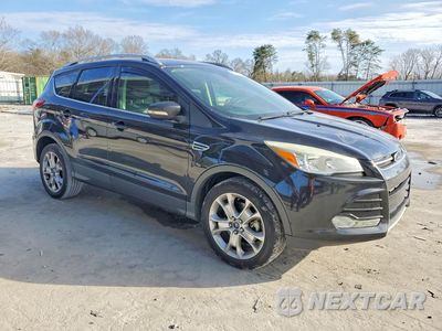 Czwarte zdjęcie samochodu z boku: 2015 FORD ESCAPE TITANIUM VIN:1FMCU0J90FUB87901 - miniatura