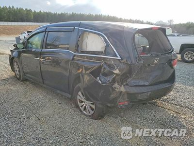 Drugie zdjęcie samochodu z przodu: 2016 HONDA ODYSSEY EXL VIN:5FNRL5H64GB040484 - miniatura