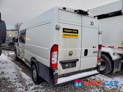 Drugie zdjęcie samochodu z przodu: 2023 RAM PROMASTER 3500 DELIVERY VAN VIN:3C6MRVJG9PE507987 - miniatura