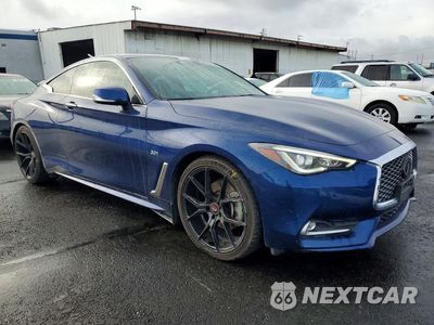 Czwarte zdjęcie samochodu z boku: 2019 INFINITI Q60 PURE VIN:JN1EV7EK7KM231776 - miniatura