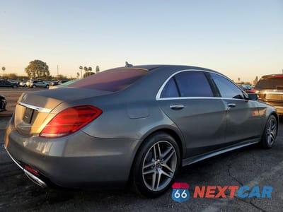 Trzecie zdjęcie samochodu z tyłu: 2018 MERCEDES-BENZ S 560 VIN:WDDUG8DB0JA368218 - miniatura