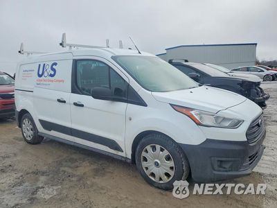 Czwarte zdjęcie samochodu z boku: 2019 FORD TRANSIT CONNECT XL VIN:NM0LS7E28K1395145 - miniatura