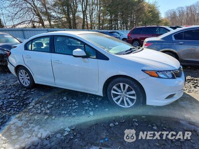 Czwarte zdjęcie samochodu z boku: 2012 HONDA CIVIC EX VIN:2HGFB2F88CH308757 - miniatura