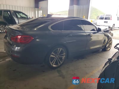 Trzecie zdjęcie samochodu z tyłu: 2019 BMW 430I GRAN COUPE VIN:WBA4J1C58KBM12733 - miniatura