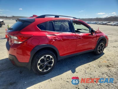 Trzecie zdjęcie samochodu z tyłu: 2021 SUBARU CROSSTREK PREMIUM VIN:JF2GTAPC9M8269957 - miniatura