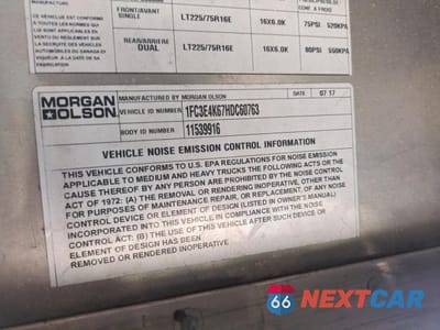 Zdjęcie 13 z 13 samochodu: 2017 FORD E450 DELIVERY VAN VIN:1FC3E4K67HDC60763 - miniatura