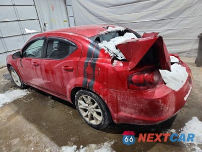 Drugie zdjęcie samochodu z przodu: 2013 DODGE AVENGER R VIN:1C3CDZBG2DN548384 - miniatura