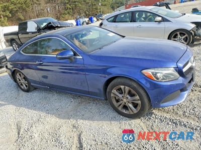 Czwarte zdjęcie samochodu z boku: 2017 MERCEDES-BENZ C 300 4MATIC VIN:WDDWJ4KB0HF336680 - miniatura