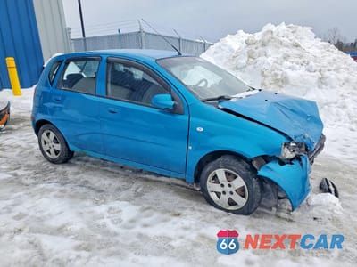 Czwarte zdjęcie samochodu z boku: 2008 CHEVROLET AVEO BASE VIN:KL1TD65688B194513 - miniatura