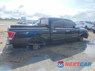 Trzecie zdjęcie samochodu z tyłu: 2011 NISSAN TITAN SV VIN:1N6BA0ED8BN305444 - miniatura