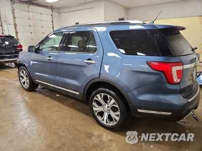 Drugie zdjęcie samochodu z przodu: 2019 FORD EXPLORER LIMITED VIN:1FM5K8F86KGA07021 - miniatura